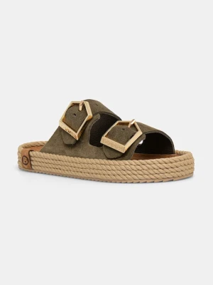 Bohonomad klapki espadrylowe damskie zamszowe Sydney