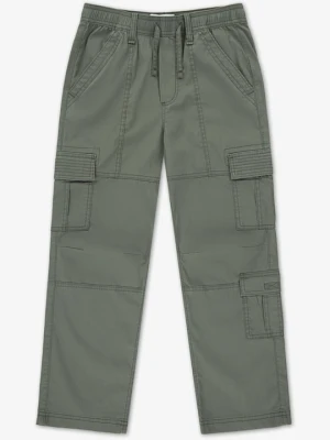 Bojówki Abercrombie & Fitch khaki