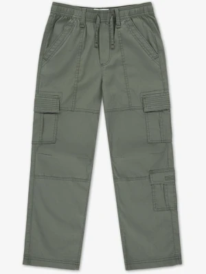 Bojówki Abercrombie & Fitch khaki