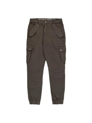 Bojówki Alpha Industries antracytowy