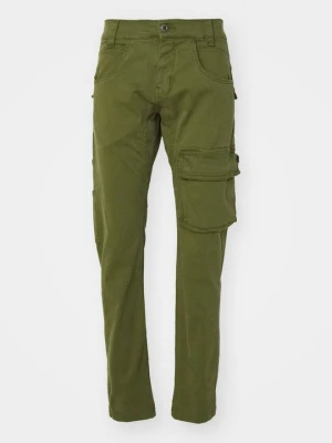 Bojówki Alpha Industries ciemnozielony