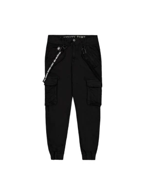 Bojówki Alpha Industries czarny
