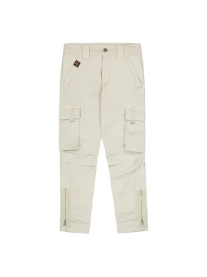 Bojówki Alpha Industries szary