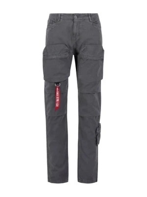 Bojówki Alpha Industries szary