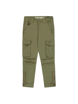 Bojówki Alpha Industries zielony