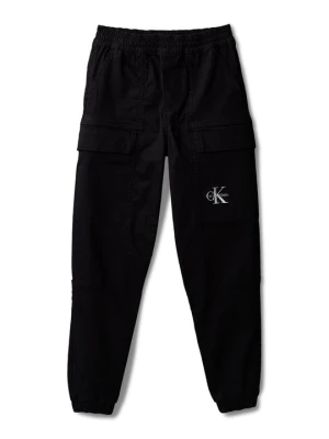 Bojówki Calvin Klein Jeans czarny