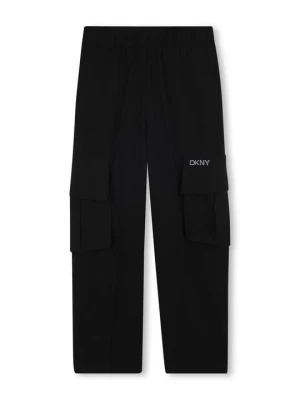 Bojówki DKNY czarny