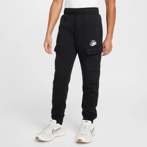 Bojówki dla dużych dzieci (chłopców) Nike Sportswear Standard Issue - Czerń