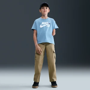 Bojówki do skateboardingu dla dużych dzieci Nike SB - Brązowy