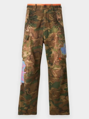 Bojówki Dsquared2 zielony