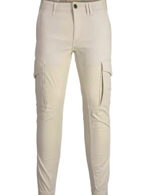 Bojówki Jack&Jones beżowy