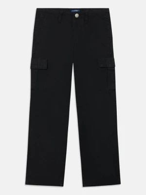Bojówki Jack & Jones Kids czarny