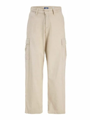 Bojówki Jack&Jones mleczny