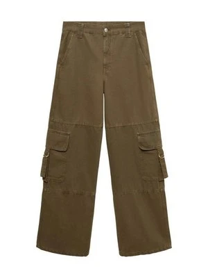 Bojówki Mango khaki