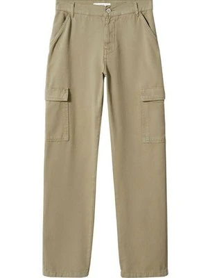 Bojówki Mango khaki