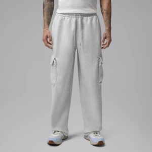 Bojówki męskie z dzianiny o kroju oversize Jordan Brooklyn - Szary