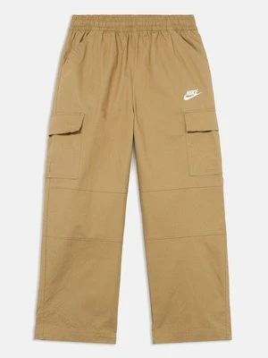 Bojówki Nike beżowy