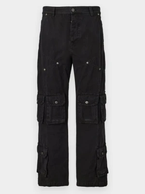 Bojówki Off White czarny