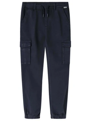 Bojówki Pepe Jeans granatowy