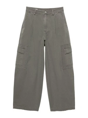 Bojówki PULL&BEAR szary