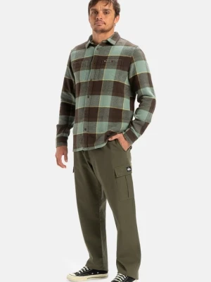 Bojówki Quiksilver ciemnozielony