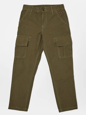 Bojówki Tommy Hilfiger zielony