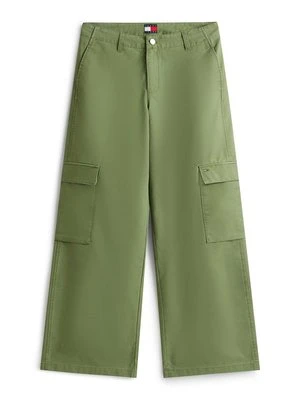 Bojówki Tommy Jeans zielony