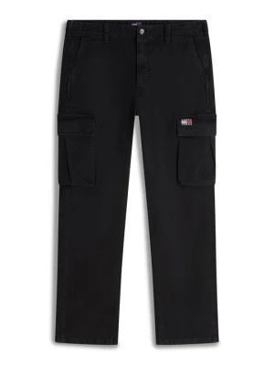 Bojówki Tommy Jeans czarny