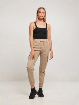 Bojówki Urban Classics taupe
