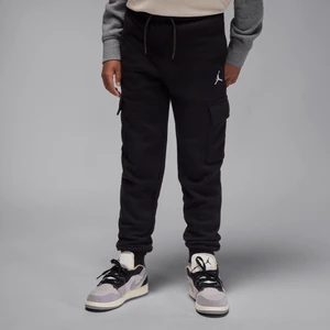 Bojówki z dzianiny dla dużych dzieci Jordan My Brooklyn Essentials - Czerń