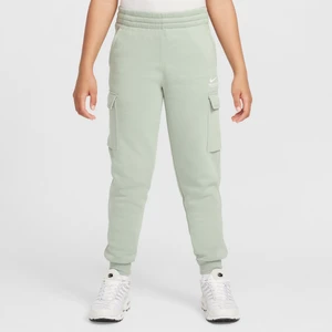 Bojówki z dzianiny dla dużych dzieci Nike Sportswear - Zieleń