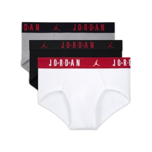 Bokserki bawełniane dla dużych dzieci Jordan (3 pary) - Czerń