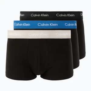 Bokserki Calvin Klein 0000U2664G Low Rise Trunk 3 pary black/classic blue/black