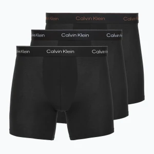 Bokserki Calvin Klein LV00NB4394 Brief 3 pary black/chalk logo/black/currie