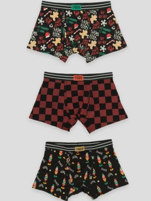 Bokserki CHRISTMAS VIBES 3-PAK Reporter