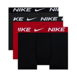 Bokserki dla dużych dzieci Nike Dri-FIT Essentials (3 pary) - Czerwony