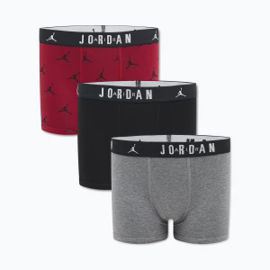 Zdjęcie produktu Bokserki dziecięce Jordan JHB Flight Cotton Essential 3 pary gym red