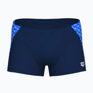 Bokserki kąpielowe męskie arena Monogram Swim Short navy/blue mutlti