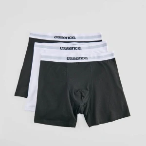 Bokserki long 3-pak z napisem Essence House