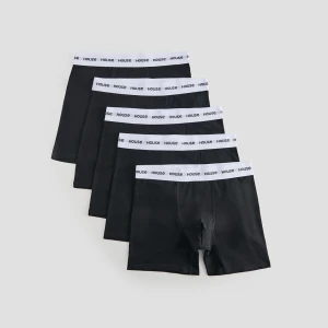 Bokserki long z logowaną taśmą 5-pak House