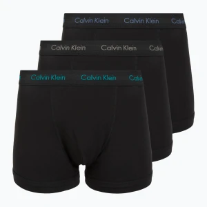Bokserki męskie Calvin Klein 0000U2662G Trunk 3 pary black bodies and wbs with driftwood