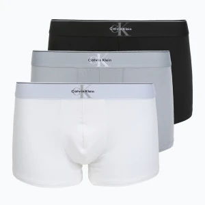 Bokserki męskie Calvin Klein LV00NB4472 Trunk 3 pary black/misty grey/white
