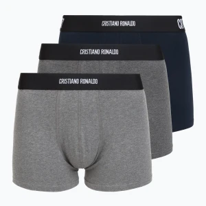 Bokserki męskie CR7 Basic Trunk 3 pack multicolour