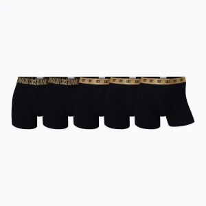 Bokserki męskie CR7 Basic Trunk 5 par 2321 black
