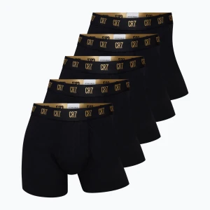 Bokserki męskie CR7 Basic Trunk 5 par 2352 black