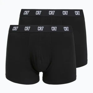 Bokserki męskie CR7 Fashion Trunk 2 pack black