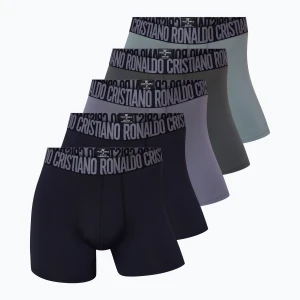Bokserki męskie CR7 Fashion Trunk 5 par 700 multicolour