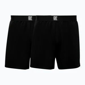 Bokserki męskie CR7 Trunk Modal 2 pack black