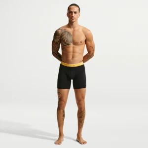 Bokserki męskie Dri-FIT Nike Essential Cotton Stretch (5 par) - Żółty