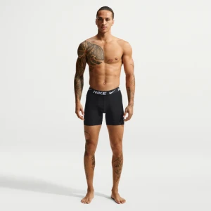 Bokserki męskie Dri-FIT Nike Essential Micro (5 par) - Czerń